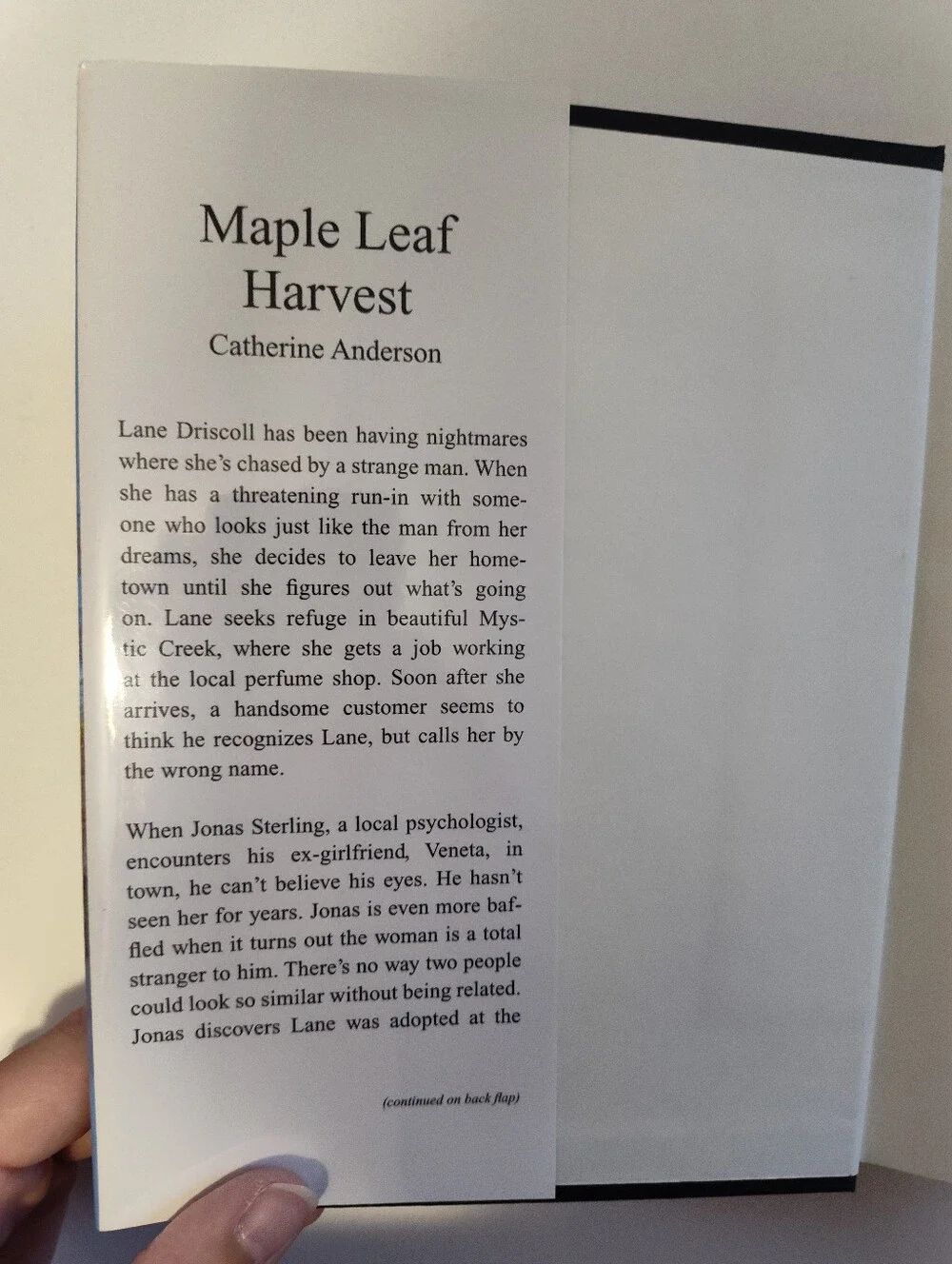 Maple Leaf Harvest by Catherine Anderson (Hardcover)